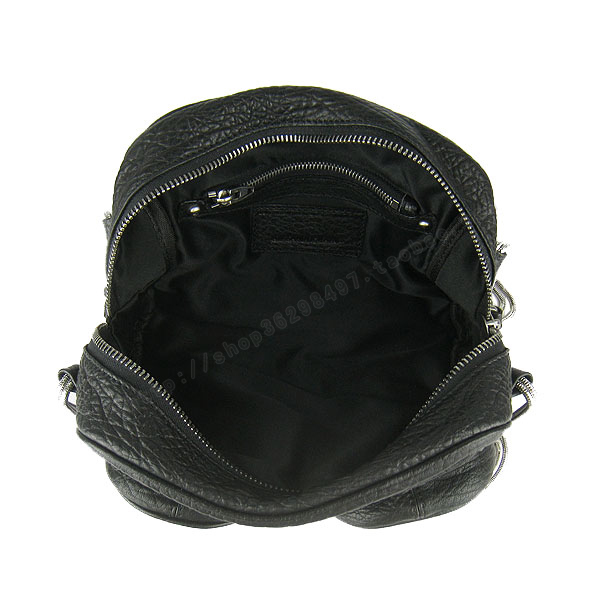 Alexander Wang Brenda Zip Chain Bag Black