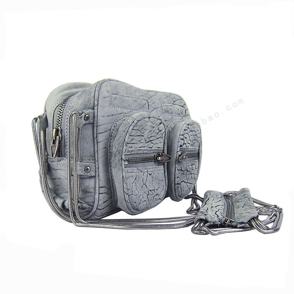 Alexander Wang Brenda Zip Chain Bag Grey