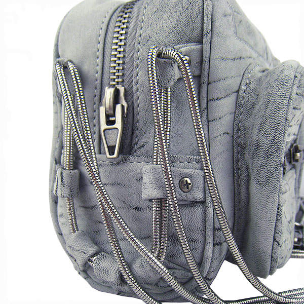 Alexander Wang Brenda Zip Chain Bag Grey