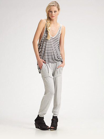 Alexander Wang Striped Tank Vest