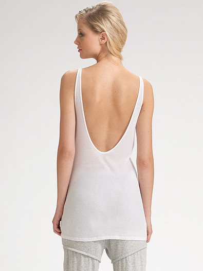 Alexander Wang Plunge-Back Backless Vest