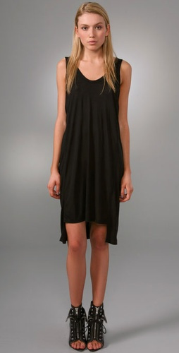 Alexander Wang Paneled Tank Dress (Black)