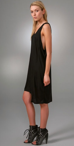 Alexander Wang Paneled Tank Dress (Black)