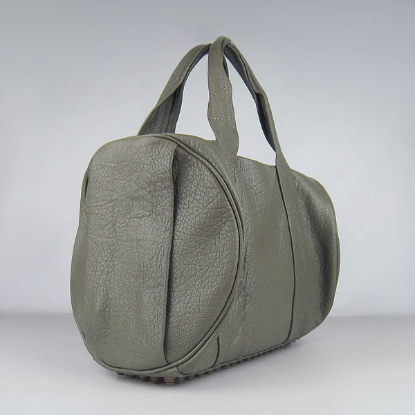 Alexander Wang Coco Mini Leather handbag Silver Grey
