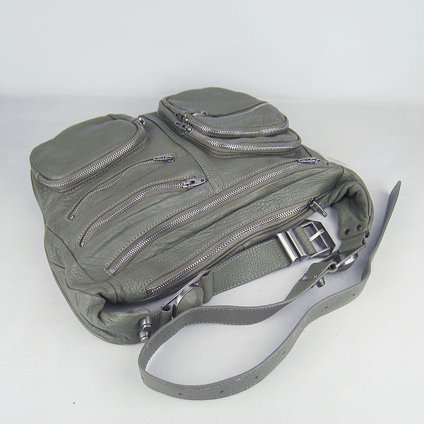 Alexander Wang Max Pack Waist Bag Silver Grey