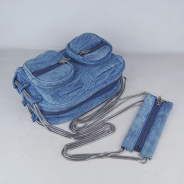 Alexander Wang Brenda Zip Chain Bag Blue