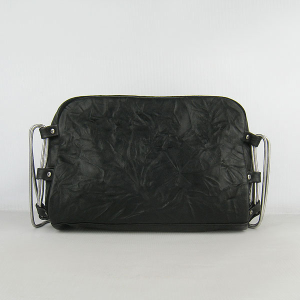 Alexander Wang Brenda Zip Chain Bag Hand Grasp Grain Black