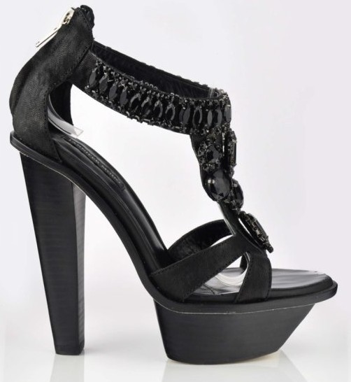 Alexander Wang Jannifer Mod Black Oxhide Mode Pump