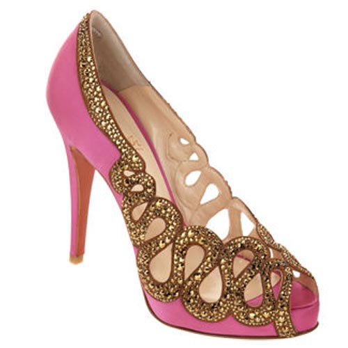 Christian Louboutin Beaute Strass - Pink/Gold