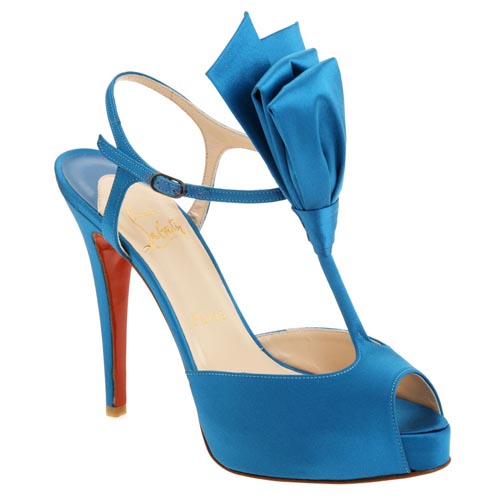 Christian Louboutin Ernesta Bow - Teal