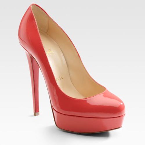 Christian Louboutin Patent Platform Pumps