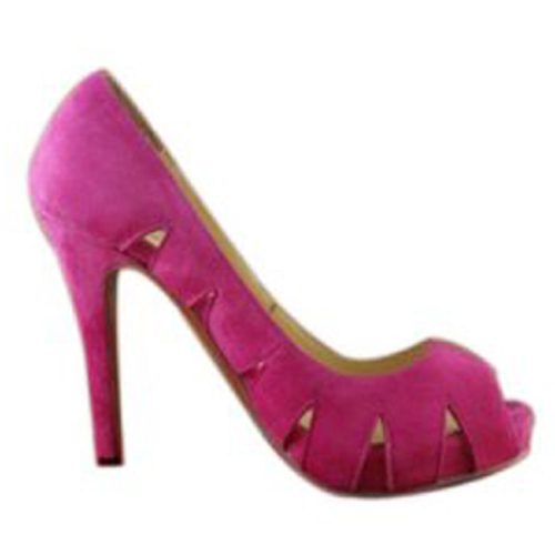 Christian Louboutin Fontanete shoes platform pump pink