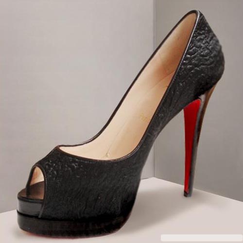 Christian Louboutin Altadama Peep-Toe Pumps