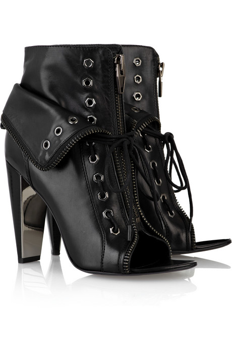 Alexander Wang Freja Laced Zip Boot Stiletto