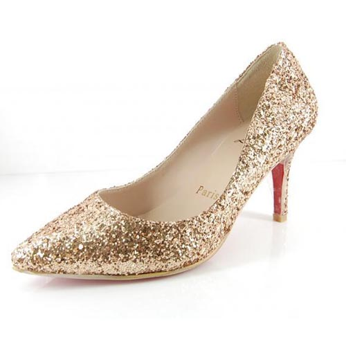 Christian Louboutin Glitter Pump