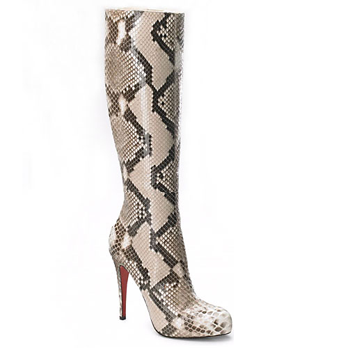 Christian Louboutin Alta Arielle A Talon Python Boots