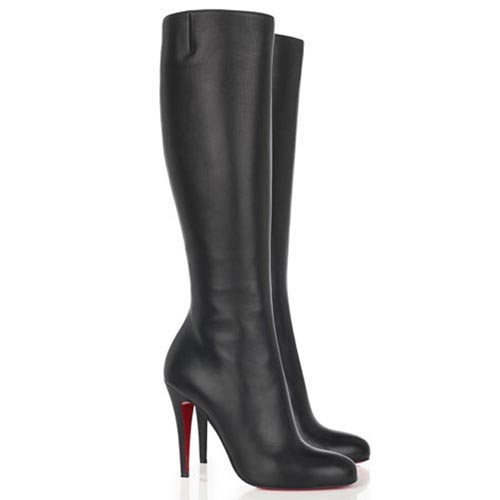 Christian Louboutin Bourge Patent Boot Tall