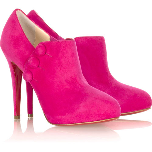 Christian Louboutin C'est Moi boots pink