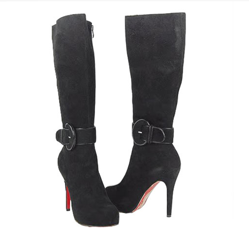 Christian Louboutin babel shoe boots Black