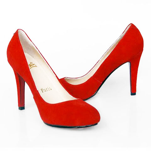 Christian Louboutin Decollete Pumps Red