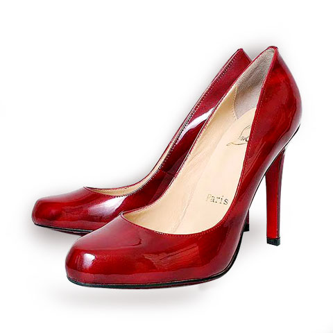 Christian Louboutin Decollete Pumps dark red