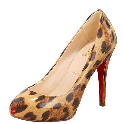 Christian Louboutin Hidden-Platform Pump Leopard