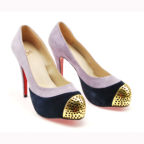 christian louboutin Suede pumps