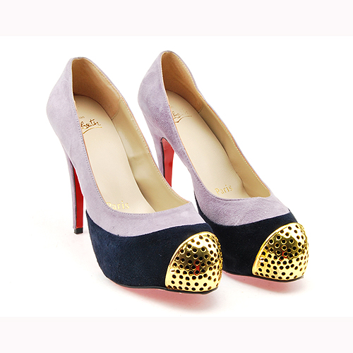 christian louboutin Suede pumps