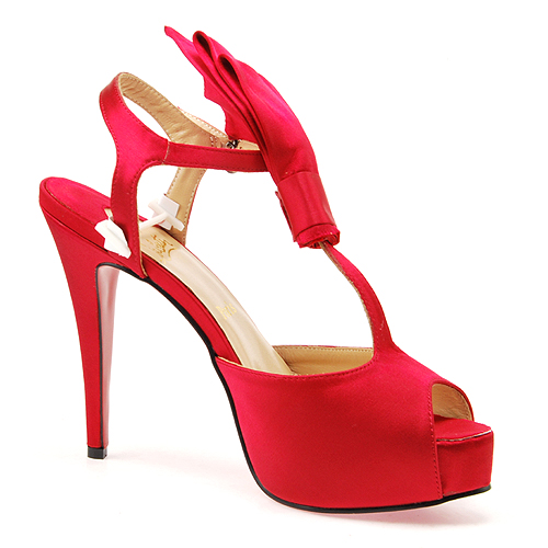 hristian Louboutin Ernesta Bow - Red