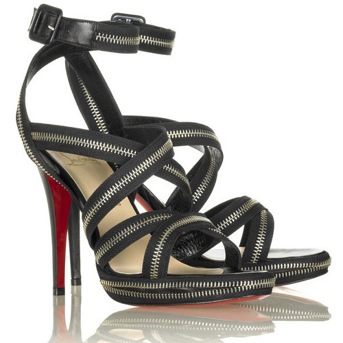 Christian Louboutin Rodita zip platforms Black