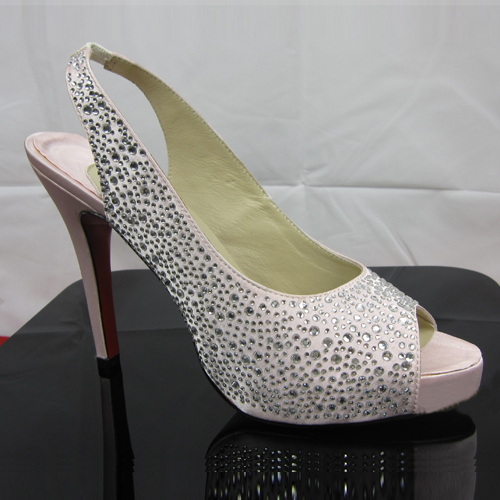 Christian Louboutin Studded Slingback Pump