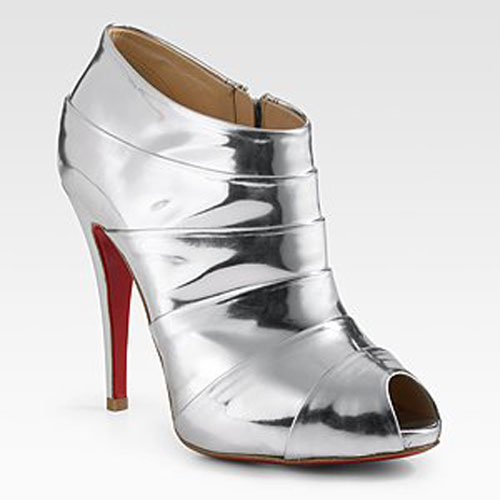 Christian Louboutin Open-Toe Booties