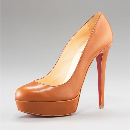 Christian Louboutin Leather Platform Pump