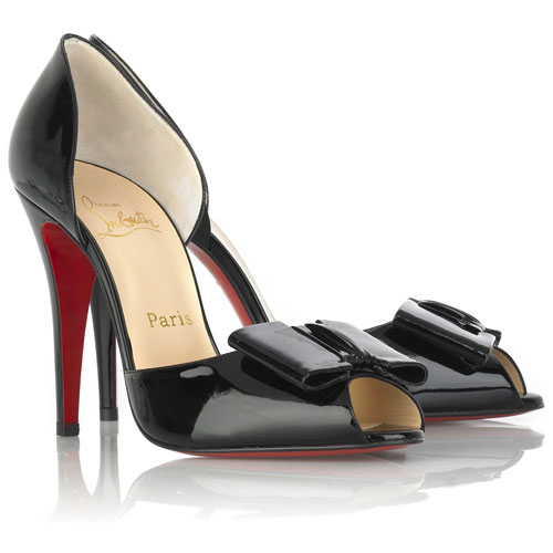 Christian Louboutin Jolie Noeud Dorcet d Orsays Black