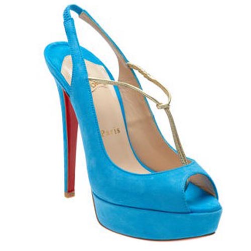 Christian Louboutin Alta Spritney - Cobalt Blue