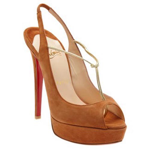 Christian Louboutin Alta Spritney - Cuoio