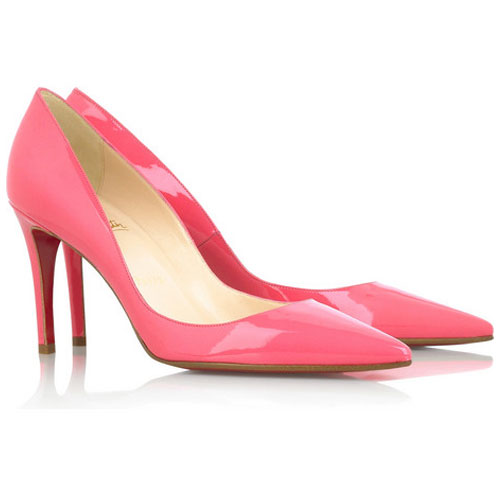 Christian Louboutin New Decoltissimo 85 pointed pumps pink