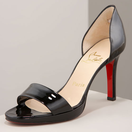 Christian Louboutin Patent d'Orsay black