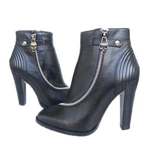 Alexander Mcqueen Black Ankle boots