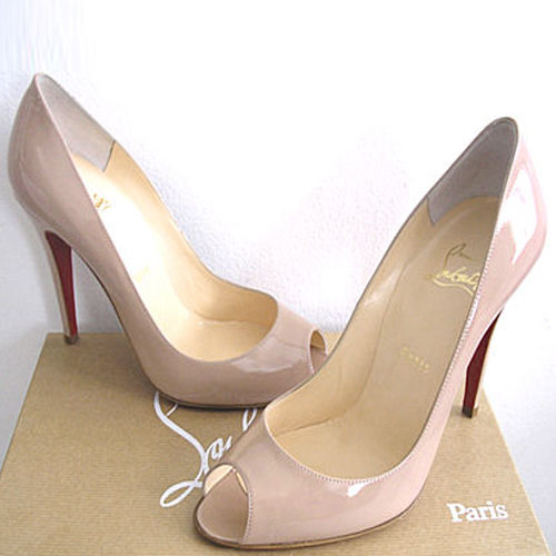 Christian Louboutin peep toe Yopi pumps