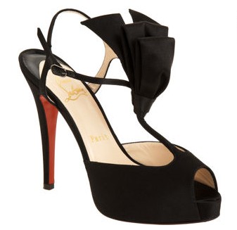 Christian Louboutin Ernesta Bow - Black